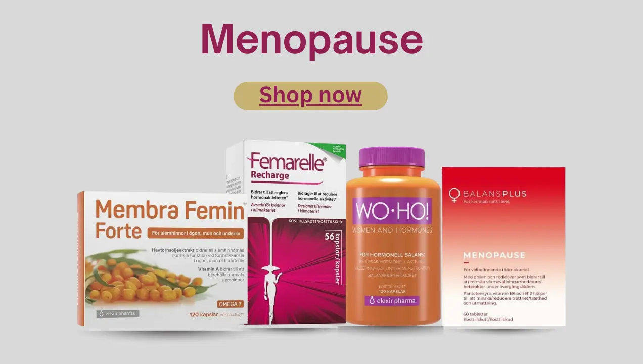 menopause supplements banner